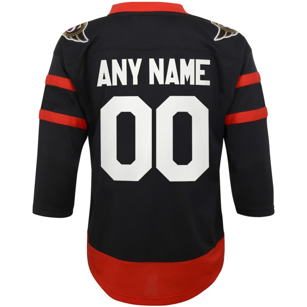 NHL Ottawa Senators Youth Home Replica Custom Jersey