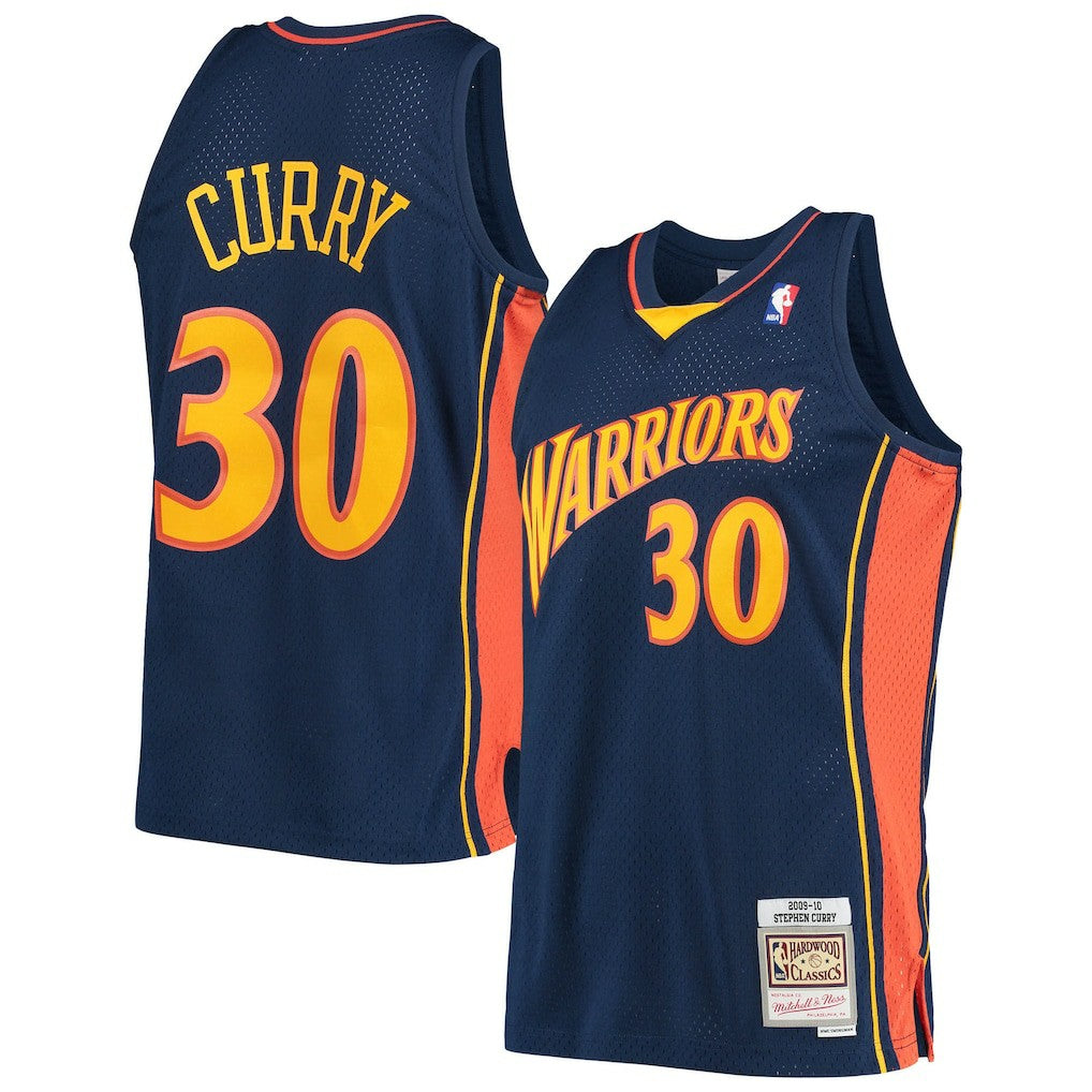 Mitchell & Ness Stephen Curry Golden State Warriors Hardwood Classics Swingman Jersey sale