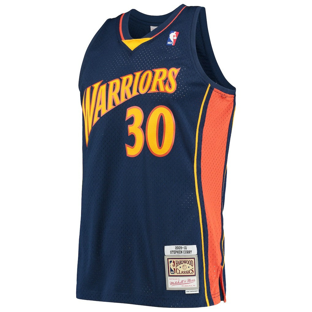 Mitchell & Ness Stephen Curry Golden State Warriors Hardwood Classics Swingman Jersey sale
