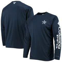 Terminal Tackle Omni-Shade Raglan Long Sleeve T-Shirt - Dallas Cowboys T-shirts