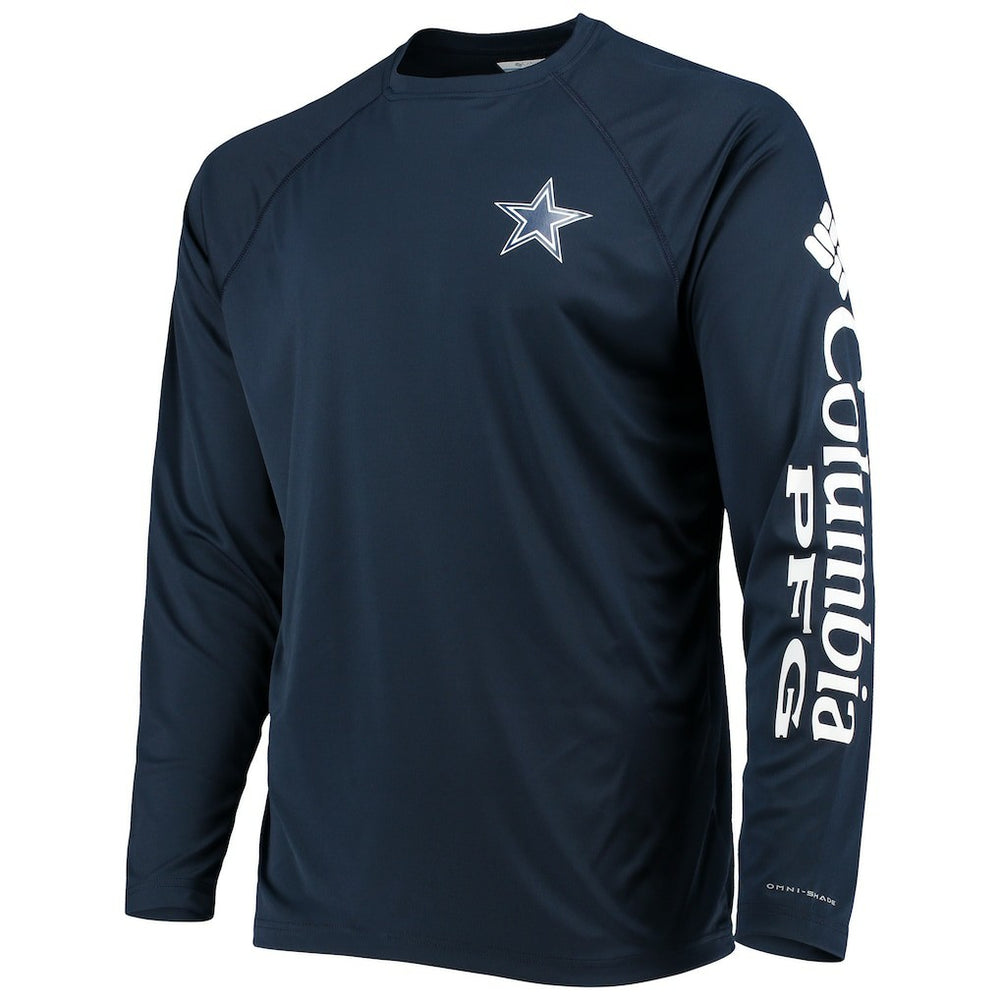 Terminal Tackle Omni-Shade Raglan Long Sleeve T-Shirt - Dallas Cowboys T-shirts