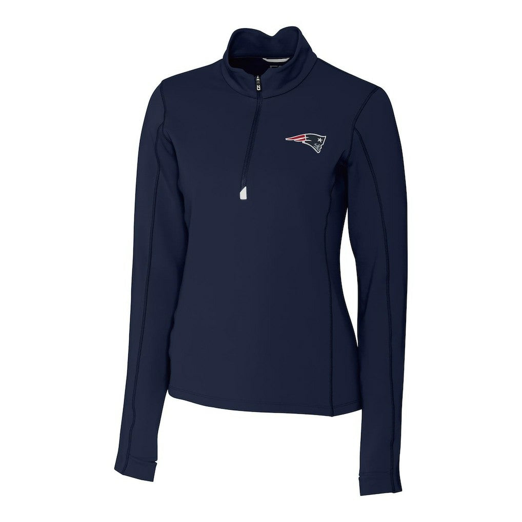 Cutter & Buck Women's Traverse Half-Zip Pullover Jacket - New England Patriots Pullover
