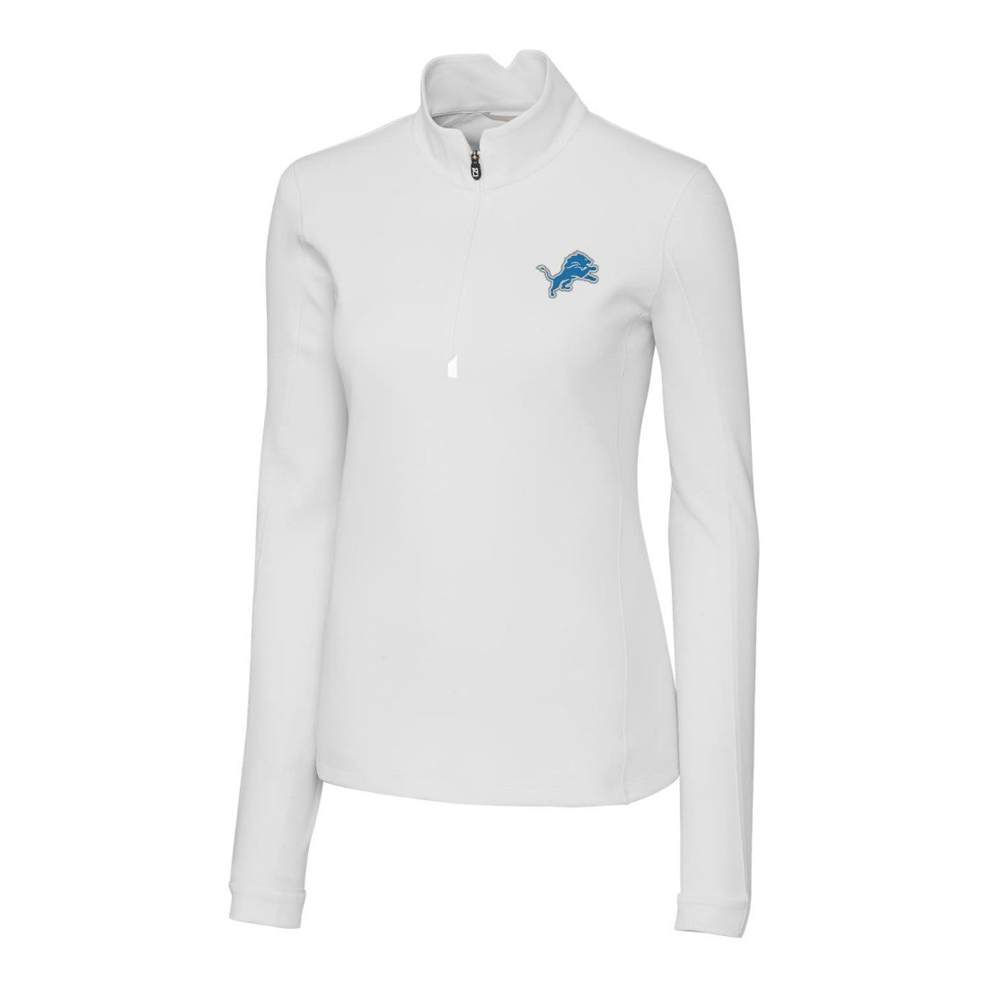 Cutter & Buck Women's Traverse Half-Zip Pullover Jacket - Detroit Lions Pullover