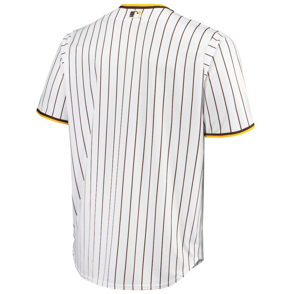 White/Brown San Diego Padres Big & Tall Home Replica Team Jersey