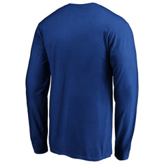 Royal Los Angeles Dodgers Cooperstown Collection Huntington Logo Long Sleeve T-Shirt