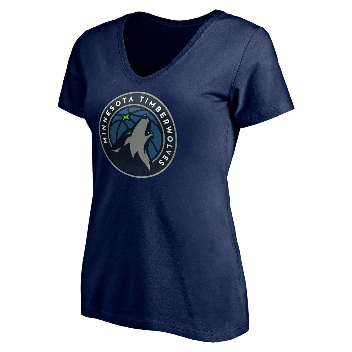 Minnesota Timberwolves Women's Playmaker Personalized Name & Number V-Neck T-Shirt
