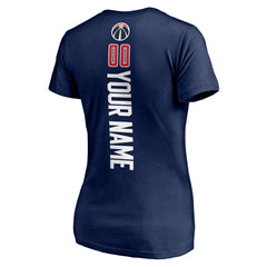 Washington Wizards Women's Playmaker Personalized Name & Number V-Neck T-Shirt