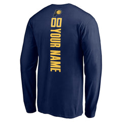Indiana Pacers Playmaker Personalized Name & Number Long Sleeve T-Shirt