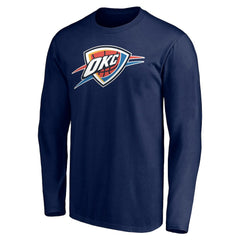 Oklahoma City Thunder Playmaker Personalized Name & Number Long Sleeve T-Shirt