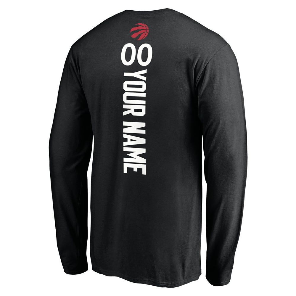 Toronto Raptors Playmaker Personalized Name & Number Long Sleeve T-Shirt