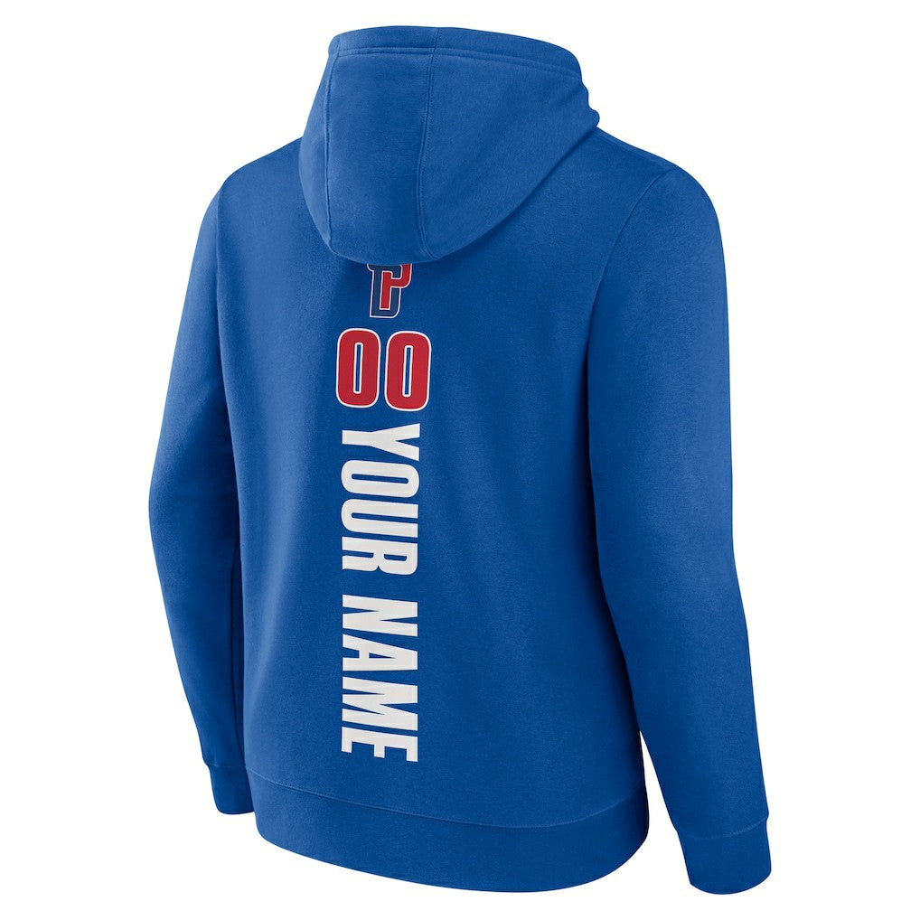 Detroit Pistons Playmaker Personalized Name & Number Pullover Hoodie sale