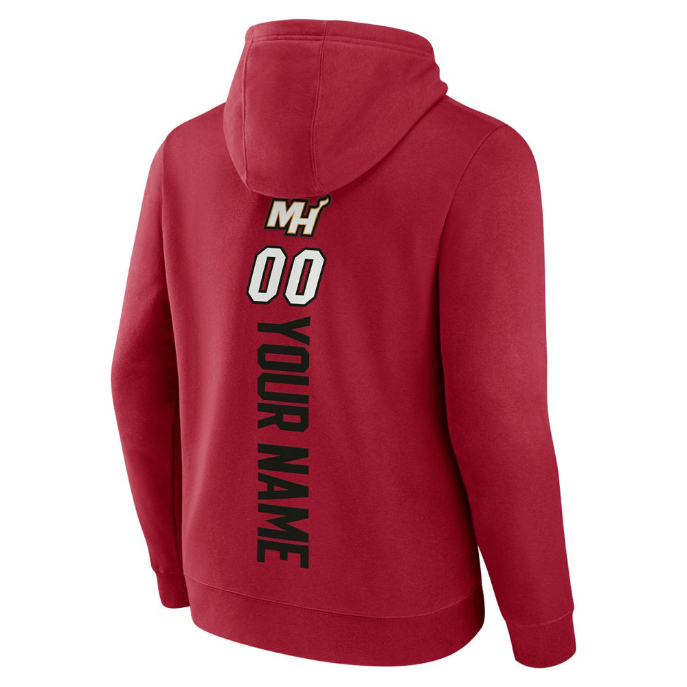 Miami Heat Playmaker Personalized Name & Number Pullover Hoodie