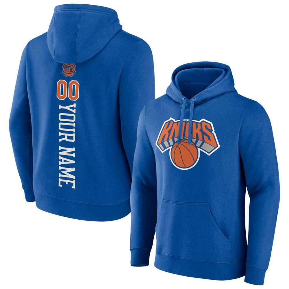 New York Knicks Playmaker Personalized Name & Number Pullover Hoodie