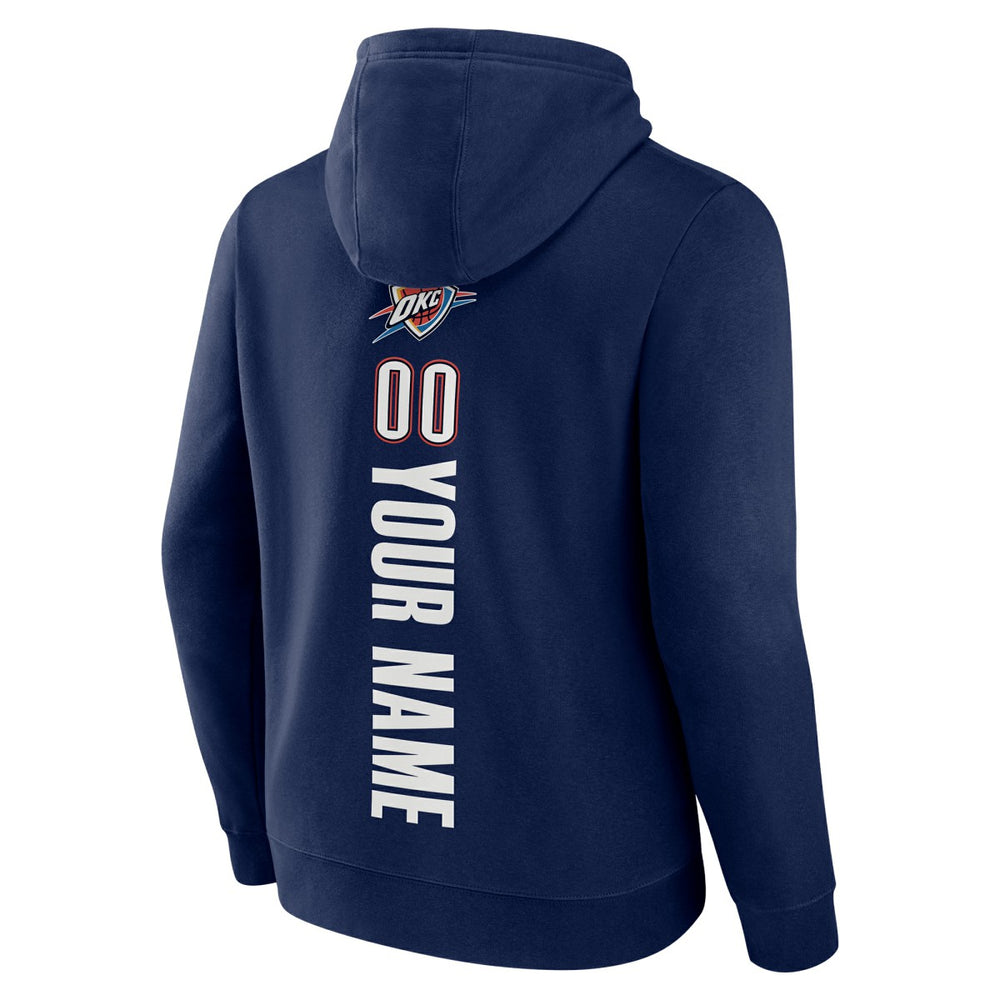 Oklahoma City Thunder Playmaker Personalized Name & Number Pullover Hoodie