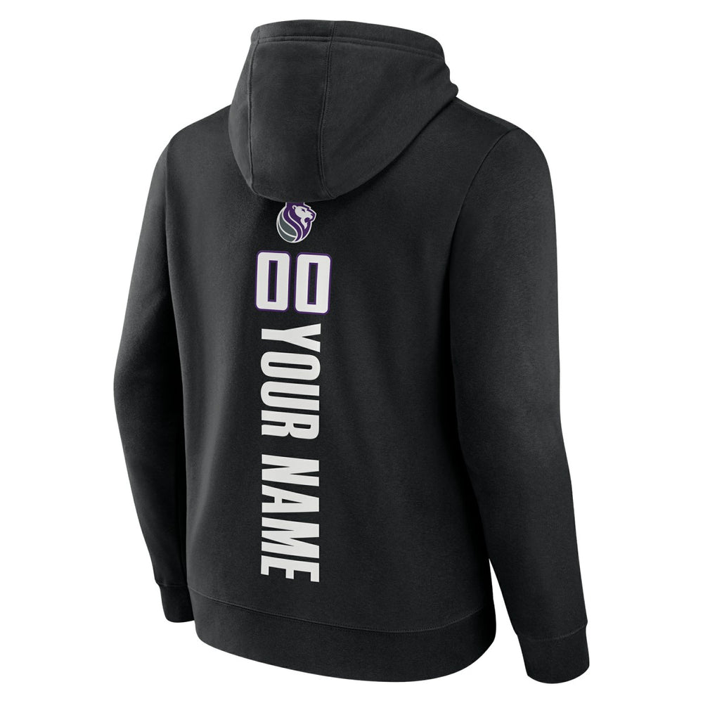 Sacramento Kings Playmaker Personalized Name & Number Pullover Hoodie