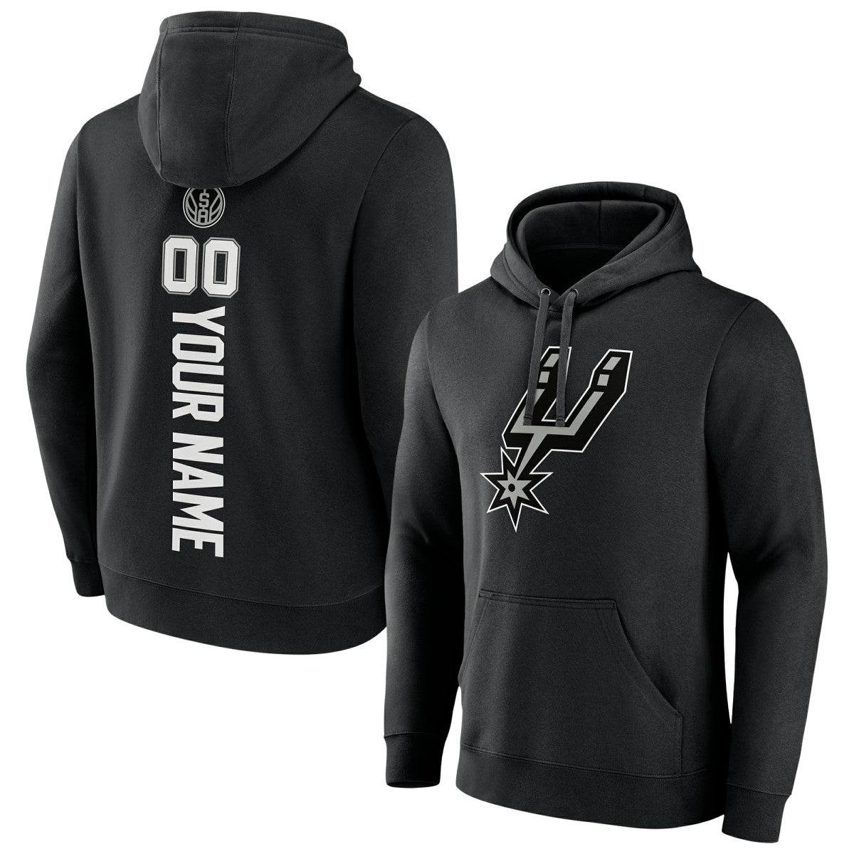 San Antonio Spurs Playmaker Personalized Name & Number Pullover Hoodie