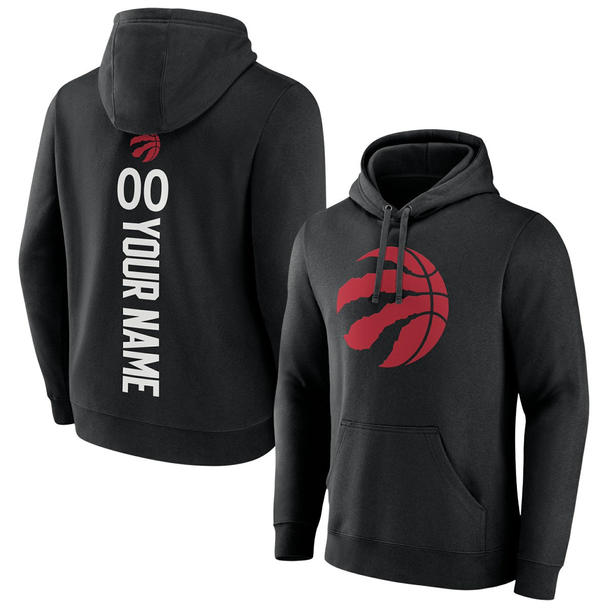 Toronto Raptors Playmaker Personalized Name & Number Pullover Hoodie