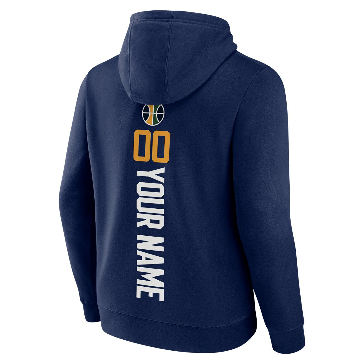 Utah Jazz Playmaker Personalized Name & Number Pullover Hoodie