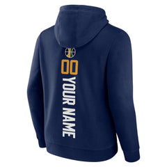 Utah Jazz Playmaker Personalized Name & Number Pullover Hoodie