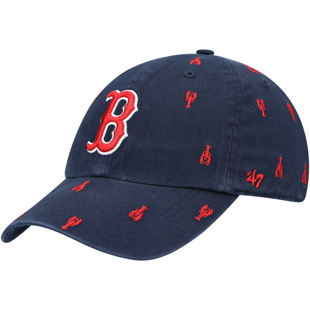 Navy Boston Red Sox '47 Women's Confetti Clean Up Adjustable Hat