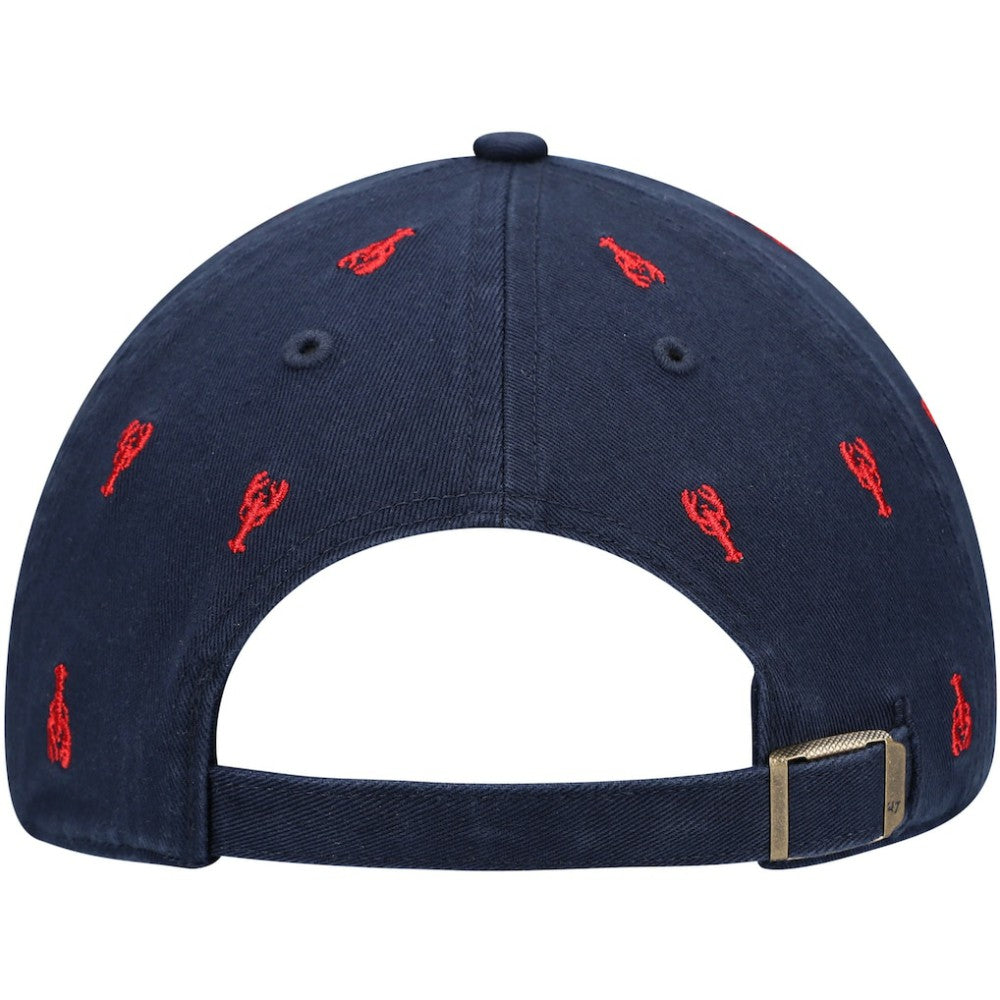 Navy Boston Red Sox '47 Women's Confetti Clean Up Adjustable Hat