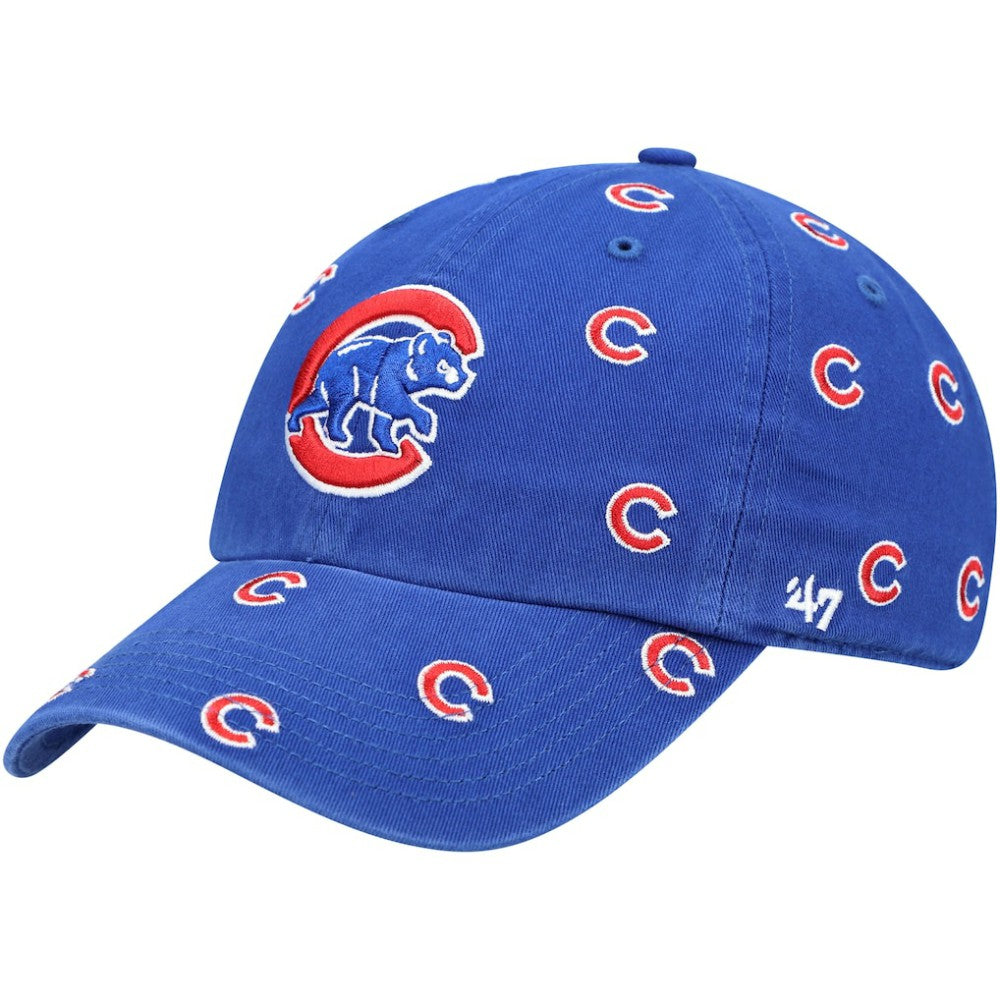 Royal Chicago Cubs '47 Women's Confetti Clean Up Adjustable Hat