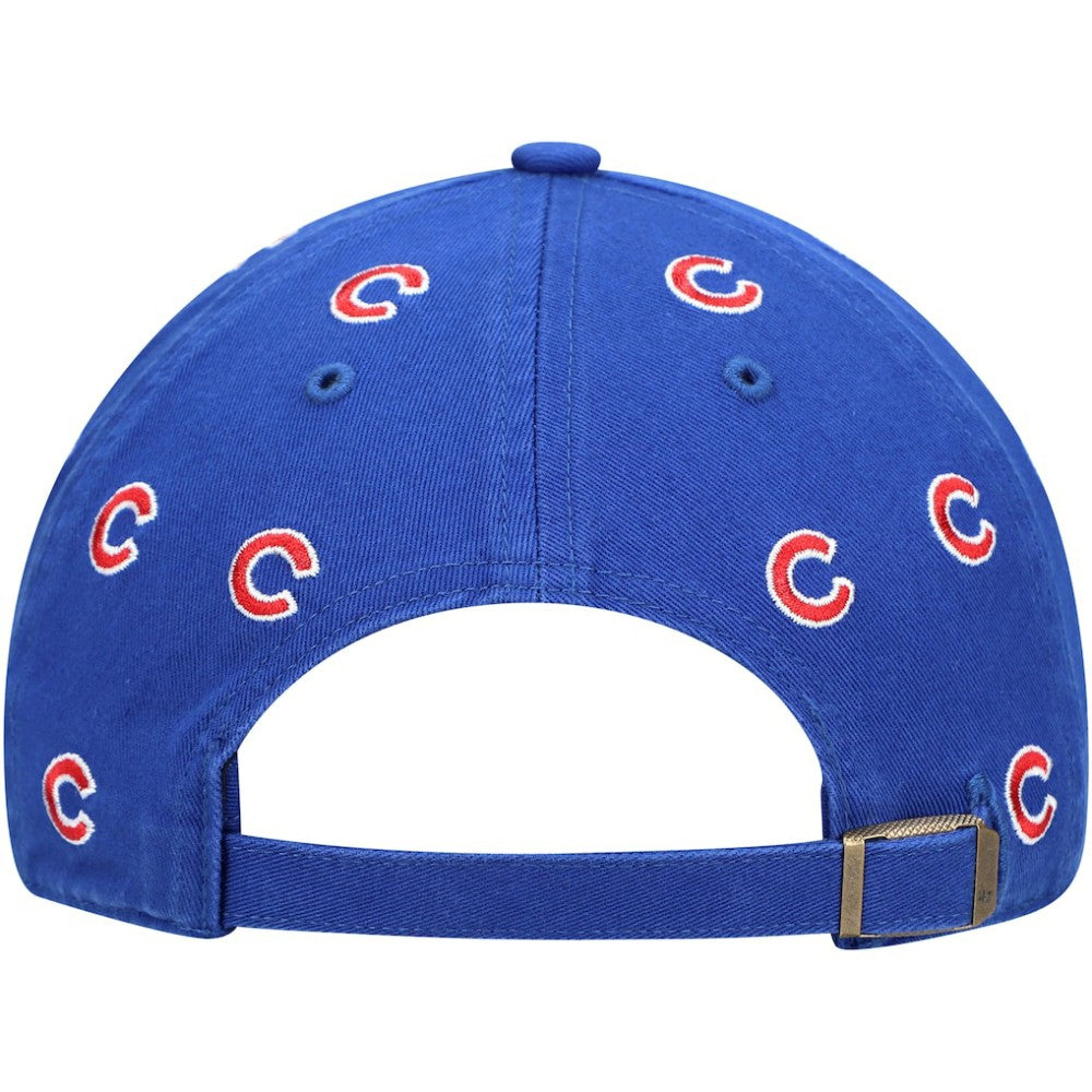 Royal Chicago Cubs '47 Women's Confetti Clean Up Adjustable Hat