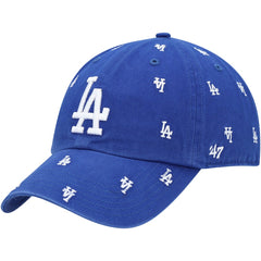 Royal Los Angeles Dodgers '47 Women's Confetti Clean Up Adjustable Hat