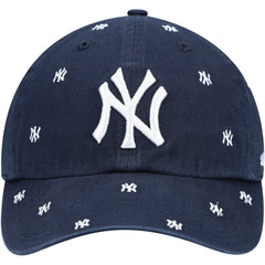 Navy New York Yankees '47 Women's Confetti Clean Up Adjustable Hat