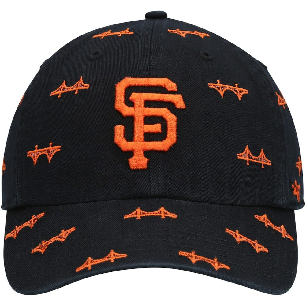 Black San Francisco Giants '47 Women's Confetti Clean Up Adjustable Hat