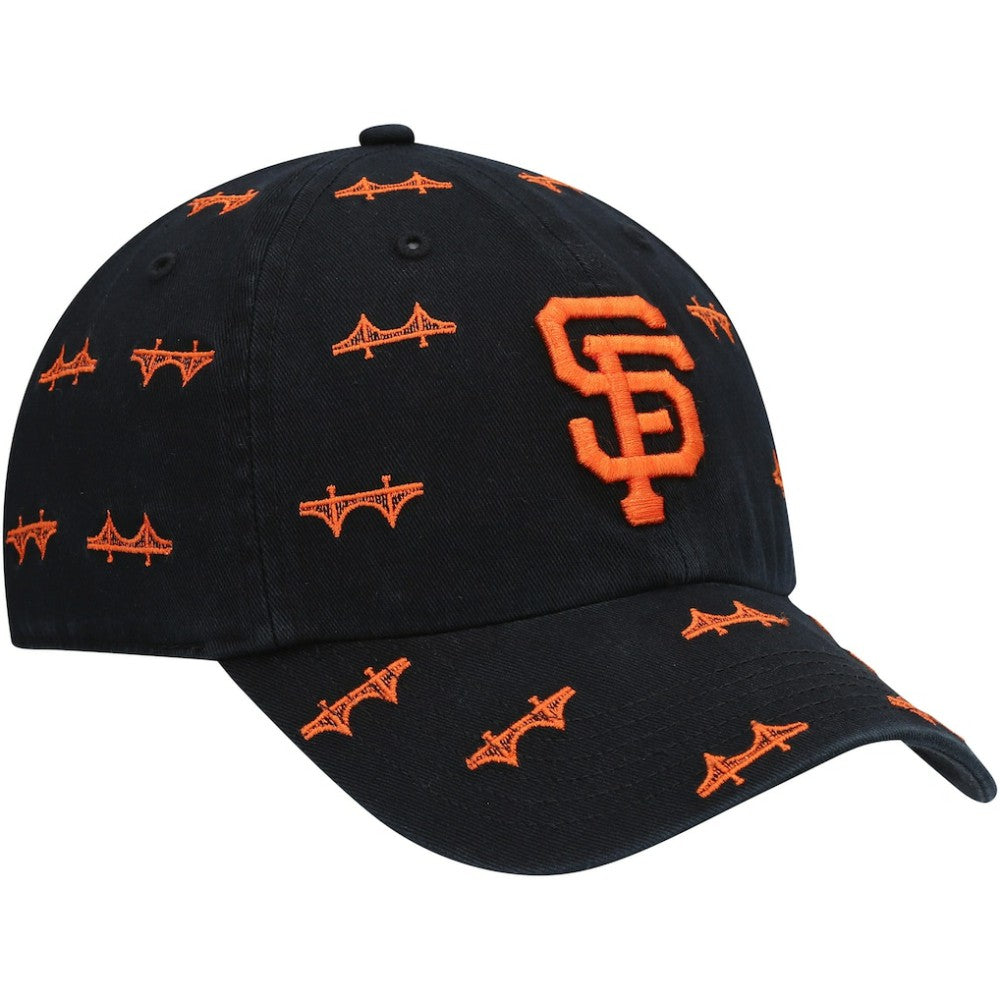 Black San Francisco Giants '47 Women's Confetti Clean Up Adjustable Hat