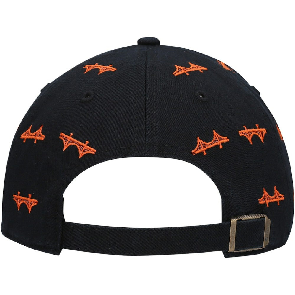 Black San Francisco Giants '47 Women's Confetti Clean Up Adjustable Hat
