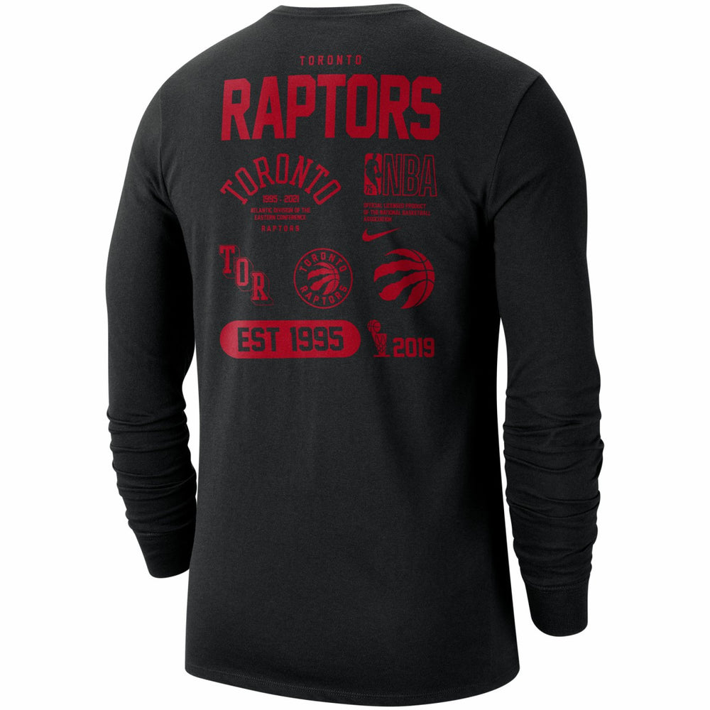 Nike Toronto Raptors 75th Anniversary Courtside Element Long Sleeve T-Shirt