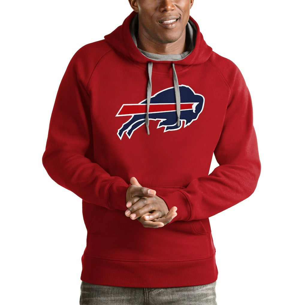 Antigua Victory Pullover Hoodie - Buffalo Bills Hoodies