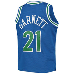 Mitchell & Ness Kevin Garnett Minnesota Timberwolves Youth 1995-96 Hardwood Classics Swingman Jersey