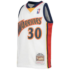Mitchell & Ness Stephen Curry Golden State Warriors Youth 2009-10 Hardwood Classics Swingman Jersey sale