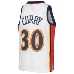 Mitchell & Ness Stephen Curry Golden State Warriors Youth 2009-10 Hardwood Classics Swingman Jersey sale