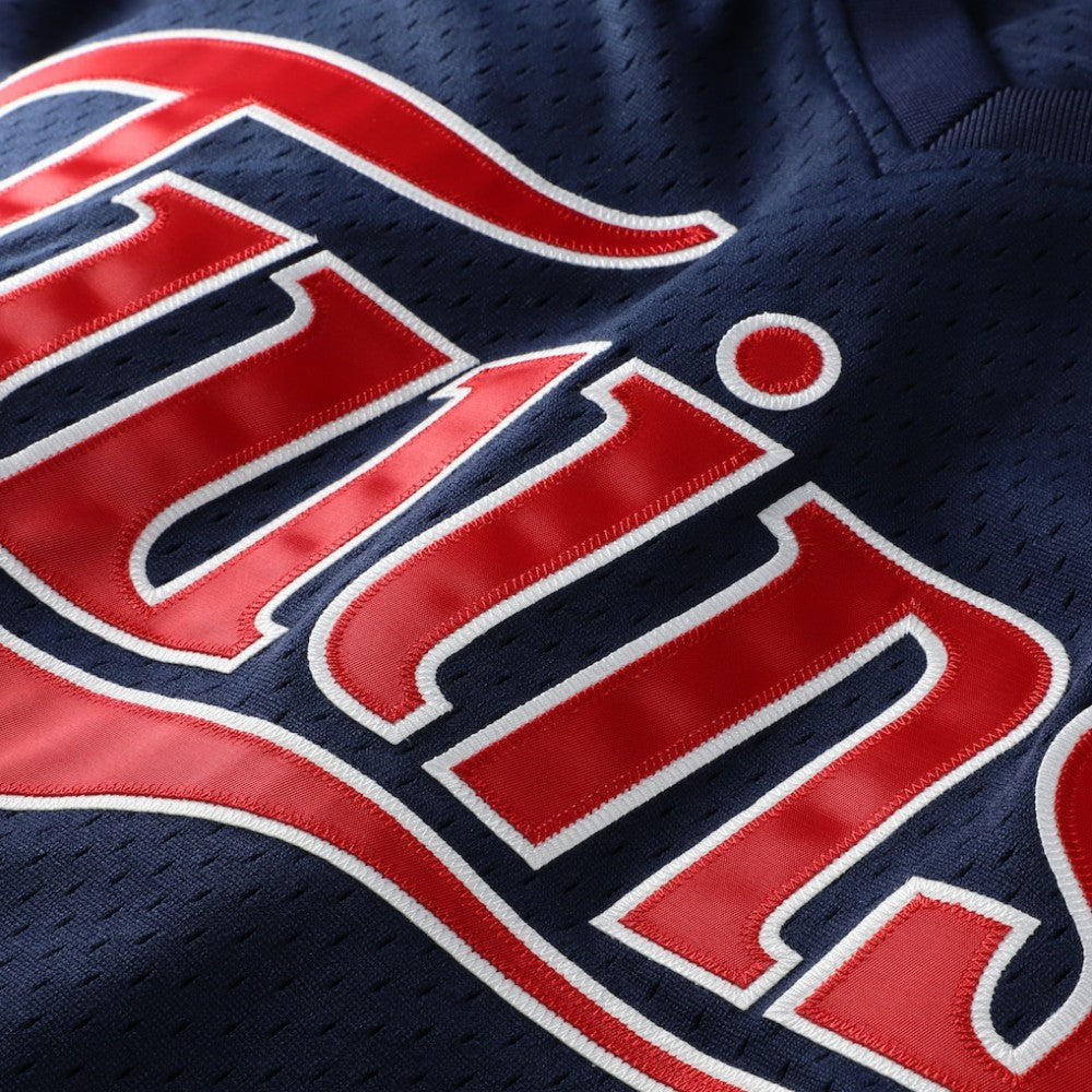 Navy David Ortiz Minnesota Twins Mitchell & Ness 2002 Cooperstown Collection Mesh Batting Practice Jersey