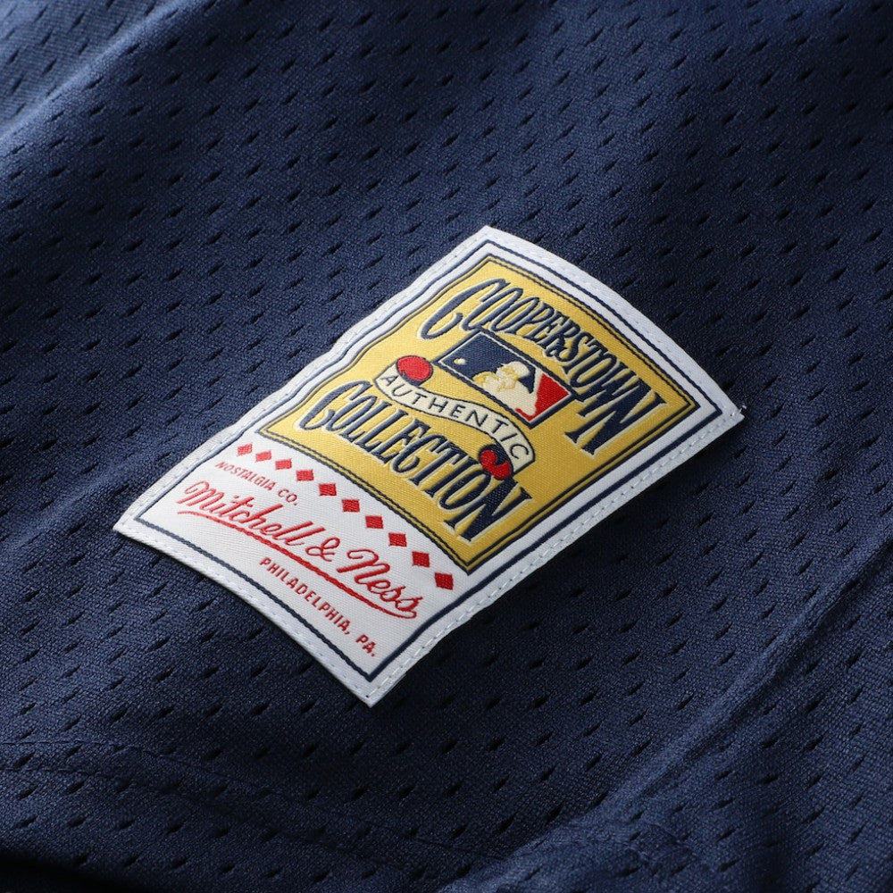 Navy David Ortiz Minnesota Twins Mitchell & Ness 2002 Cooperstown Collection Mesh Batting Practice Jersey