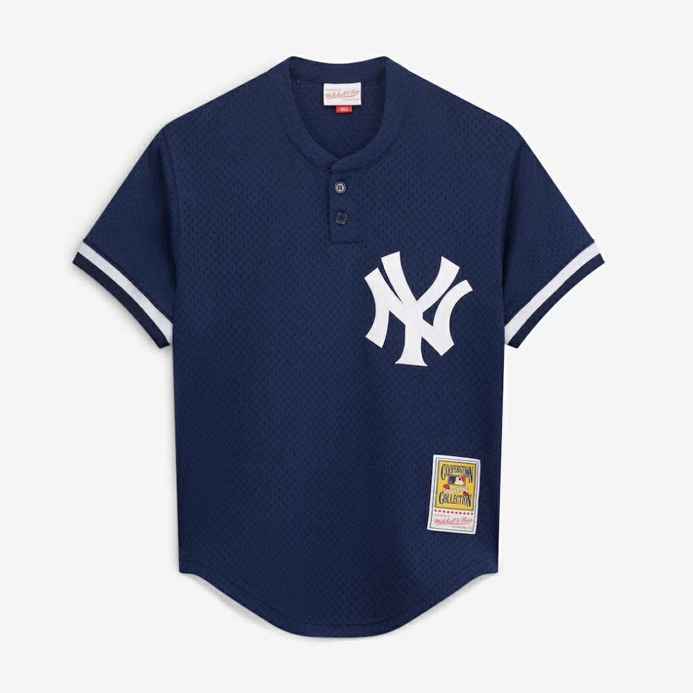 Navy Derek Jeter New York Yankees Mitchell & Ness Authentic Batting Practice Jersey