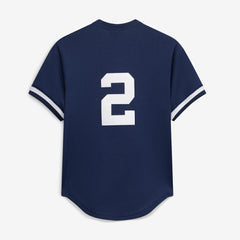 Navy Derek Jeter New York Yankees Mitchell & Ness Authentic Batting Practice Jersey