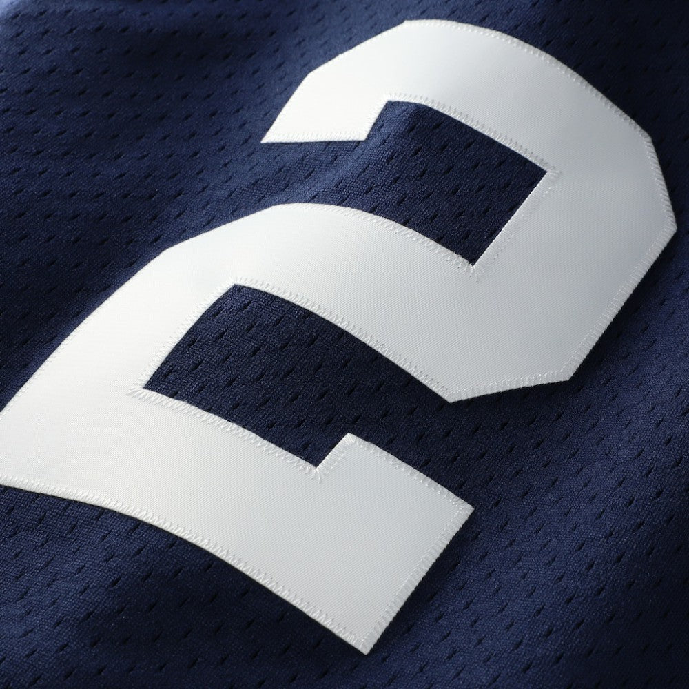 Navy Derek Jeter New York Yankees Mitchell & Ness Authentic Batting Practice Jersey