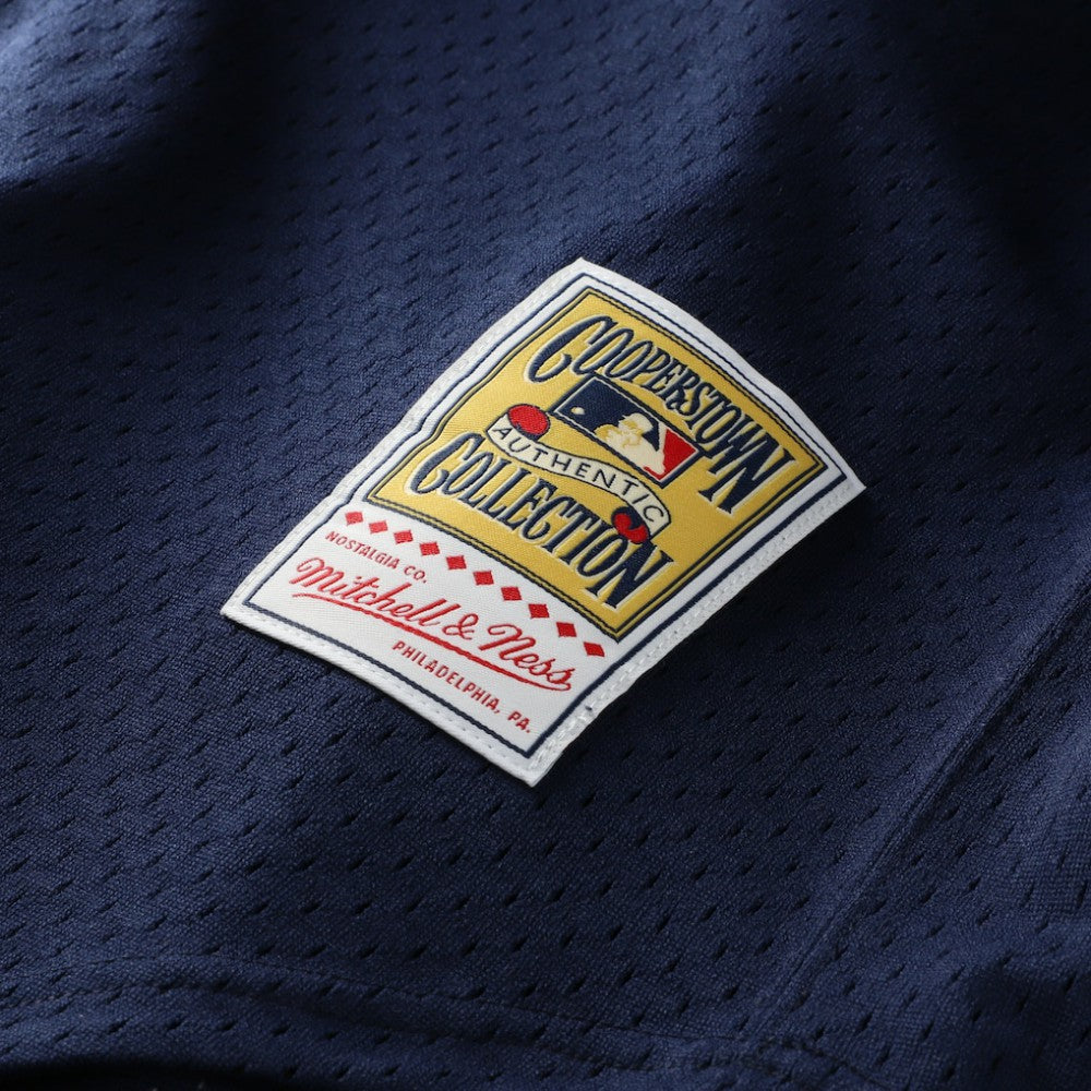 Navy Derek Jeter New York Yankees Mitchell & Ness Authentic Batting Practice Jersey