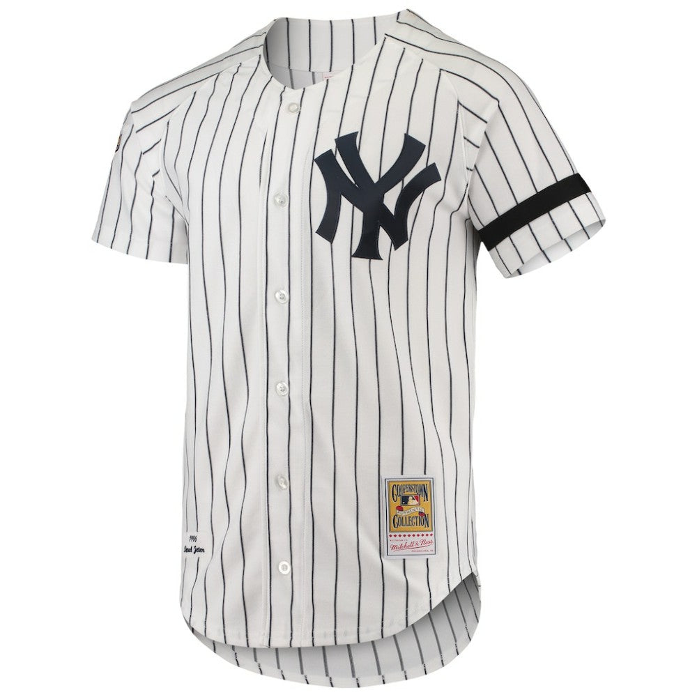 White New York Yankees Mitchell & Ness Cooperstown Collection 1996 Authentic Home Jersey
