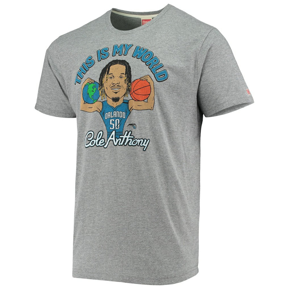 Cole Anthony Orlando Magic Homage Player Tri-Blend T-Shirt