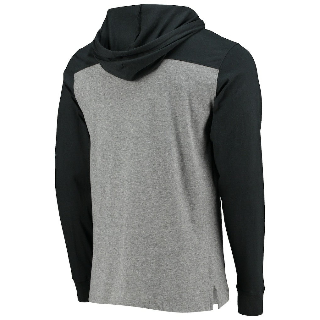'47 Franklin Wooster Throwback Long Sleeve Hoodie T-Shirt - New Orleans Saints Hoodies