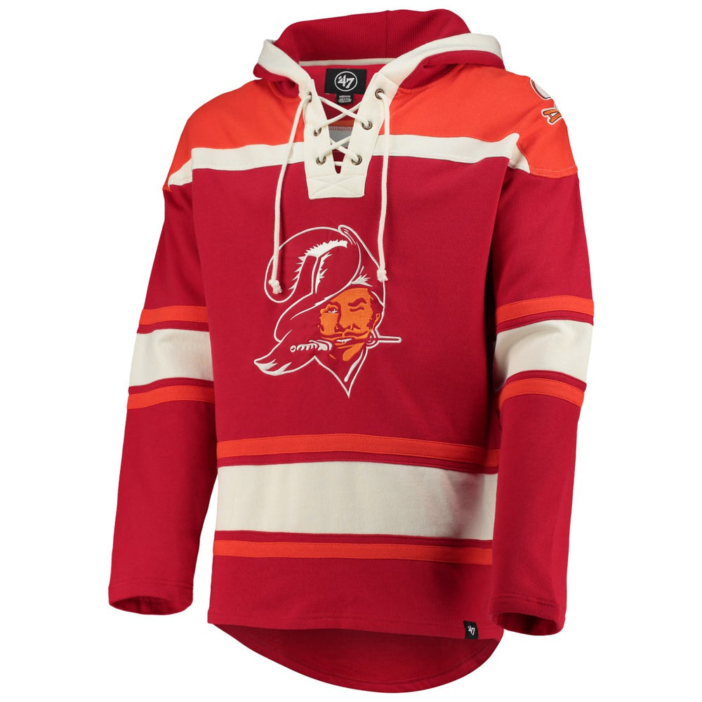 '47 Throwback Lacer Pullover Hoodie - Tampa Bay Buccaneers Hoodies