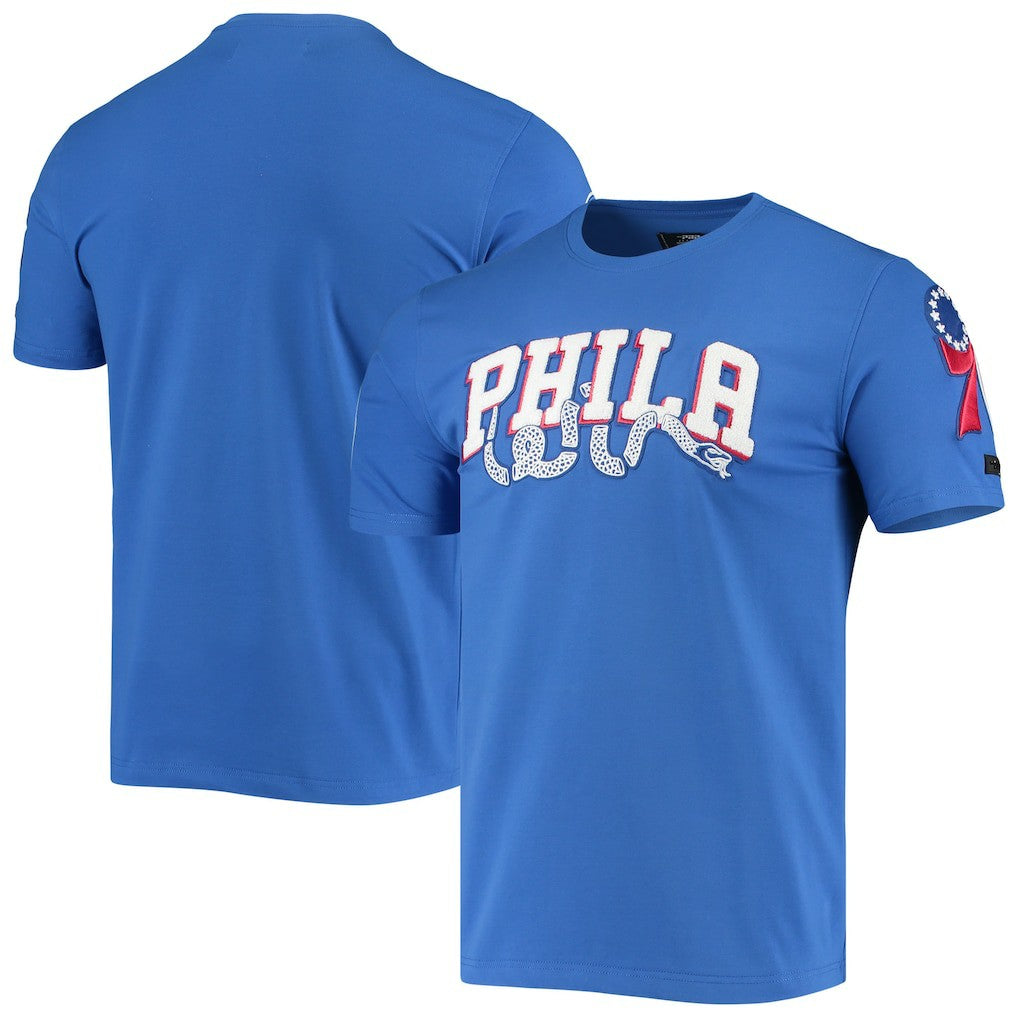 Philadelphia 76ers Pro Standard Chenille Team T-Shirt sale