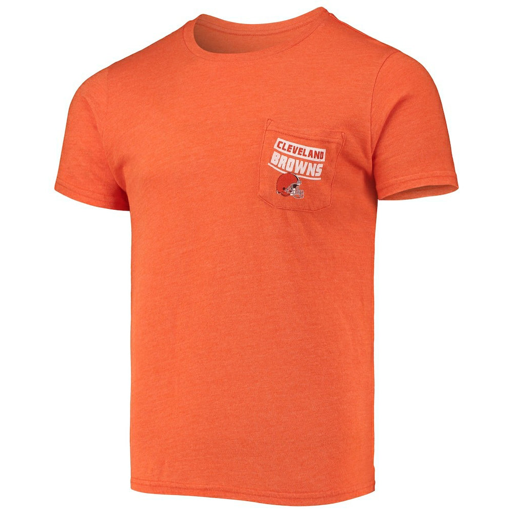 Field Goal Pocket Tri-Blend T-Shirt - Cleveland Browns T-shirts