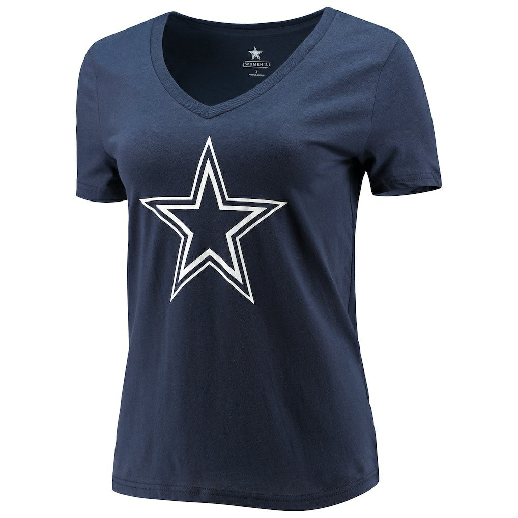 CeeDee Lamb  Women's Player Icon Name & Number V-Neck T-Shirt - Dallas Cowboys T-shirts
